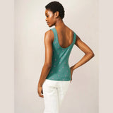 White Stuff Sherbet Vest Teal Print In Teal