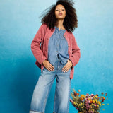 White Stuff Tammie Chambray Shirt In Blue Denim