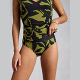 White Stuff Valley Bikini Bottoms In Green