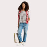 White Stuff Weaver Jersey Crew Neck Tee In Ivory