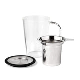 Whittard Black Glass Pao Infuser Mug