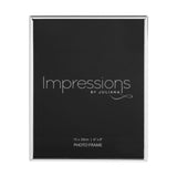 Widdop and Co Impressions Frame Silver Plated Thin 6X8