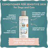 WildWash Conditioner For Sensitive Skin For Dogs and Cats 250ML