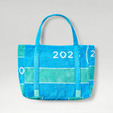 Christy The Wimbledon Heirloom Tote Bag In Aqua Sky