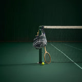 Christy The Wimbledon Heirloom Tote Bag In Green/Purple