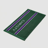 The Wimbledon Championships 2026 Classic Cotton Bath Towel In Green/Purple