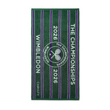 The Wimbledon Championships 2026 Classic Cotton Bath Towel In Green/Purple