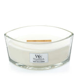 WoodWick White Tea & Jasmine Ellipse Jar Candle