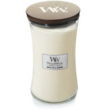 WoodWick White Tea & Jasmine Large Jar Candle