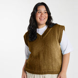 Wool And The Gang Lil Crazy Sexy Wool In Bronzed Olive 100g