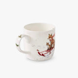 Royal Worcester Sleigh Ride Fox Mug