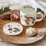 Wrendale Desgins 'winter Mice' Mouse Mug & Coaster Set