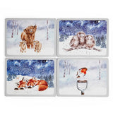 Wrendale Design Winter Skies Placemats Set Of 4