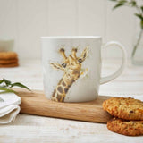 Wrendale Designs Flowers' Giraffe Large Mug