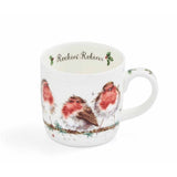 Wrendale Designs Rockin Robins Fine Bone China Mugs
