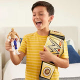 WWE Championship Title, World Heavyweight Role-Play & Costume, Leather-Like Belt