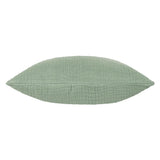 Yard Lark Muslin Crinkle Cotton Cushion Eucalyptus