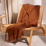Yard Abel Waffle Throw Pecan 130x180cm
