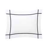 Yves Delorme Athena Pillowcase Marine Boudoir 30X40