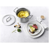 ZWILLING PRO 18/10 Stainless Steel Pot Set Silver, 5pcs