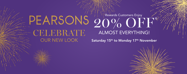 Pearsons - Celebrate Our New Look