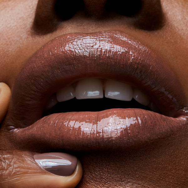 Mask off, lippy on