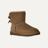 UGG Mini Bailey Bow II Boot In Light Bronze