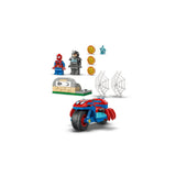 LEGO Marvel Spidey on his Motorcycle vs. Rhino