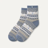 UGG Cressida Cozy Quarter Sock In Grey Heather Multi