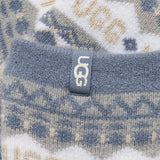 UGG Cressida Cozy Quarter Sock In Grey Heather Multi