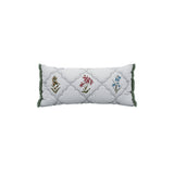 Sanderson 'Spring Meadow' Cotton Cushion In Light Blue