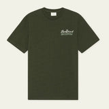 Les Deux Rural T-Shirt In Rosin Green