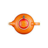 Le Creuset Stoneware Teapot with Stainless Steel Infuser In Volcanic
