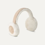 UGG Sheepskin Embroidery Earmuff In Sand