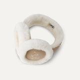 UGG Sheepskin Embroidery Earmuff In Sand