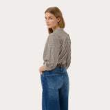 Part Two ChinettePW Shirt In Downtown Brown Check