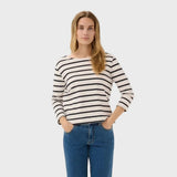 Part Two NelaPW T-shirt In Navy Stripe