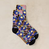 White Stuff All Over Floral Ankle Sock In Blue