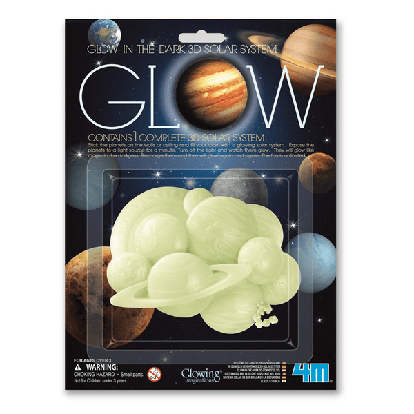 4M Glow 3D Solar System