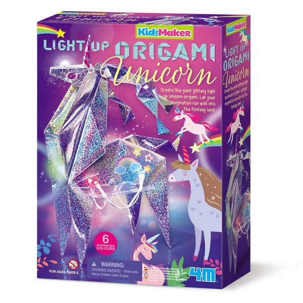 4M Kidzmaker Unicorn Origami Room Light