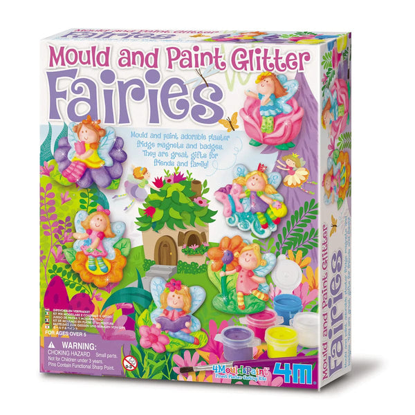 4M Mould & Paint Glitter Fairies