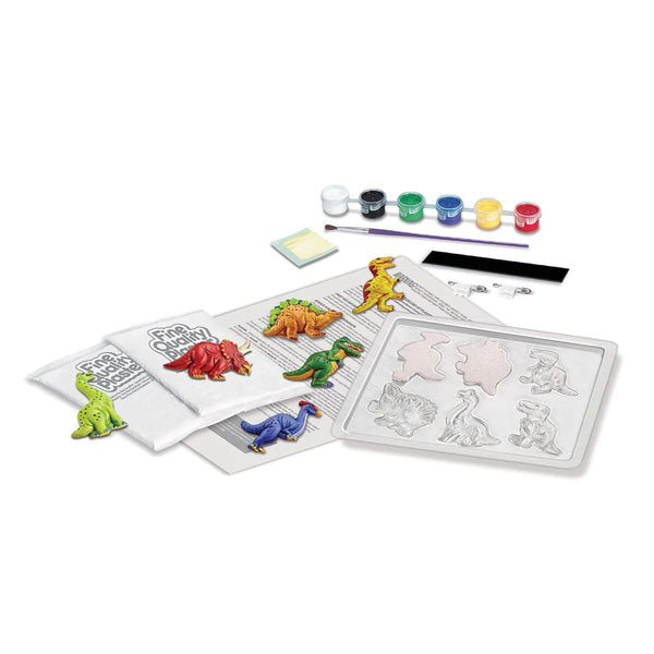 4M Mould & Paint Glow-in-the-Dark Dinosaur