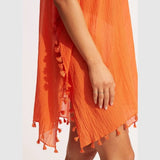 Seafolly Amnesia Kaftan In Mandarin