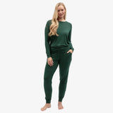 Cyberjammies Jersey Pyjama Bottoms In Dark Green