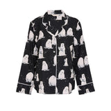 Cyberjammies Polar Bear Print Pyjama Top In Black