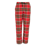 Cyberjammies Merry & Bright Brushed Check Pyjama Bottoms In Red