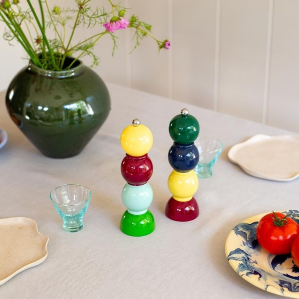 Addison Ross Bob Salt or Pepper Mill 24cm In Yellow Multi
