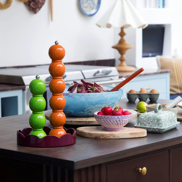 Addison Ross  Grande Salt & Pepper Mill 35cm In Chambray