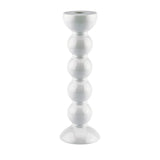 Addison Ross Tall Bobbin Candlestick 24cm In White