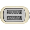 KitchenAid Manual Control 2 Slice Toaster In Almond Cream